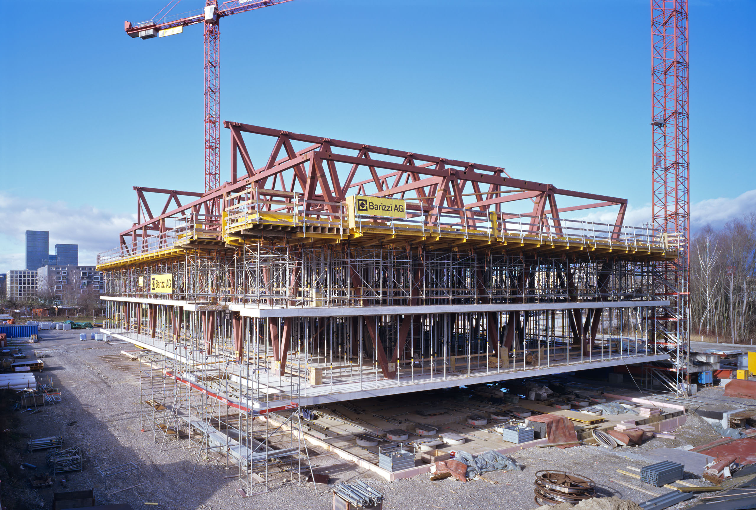 Baustelle Schulhaus Leutschenbach